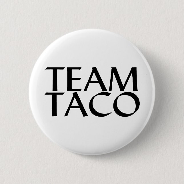 Badge Rond 5 Cm Taco d'équipe (Devant)
