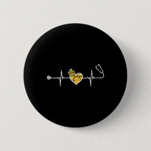 Badge Rond 5 Cm Taco Sombrero Stethoscope Cinco De Mayo