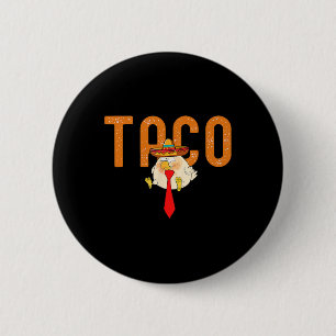 Badge Rond 5 Cm Taco Trump se dégonfle toujours Drôle Tendance Chi