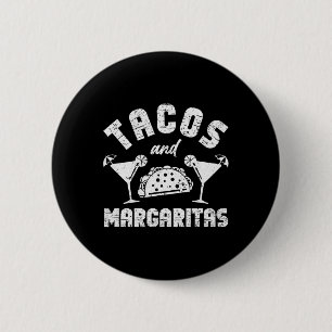 Badge Rond 5 Cm Tacos Et Margaritas Hommes Et Femmes Adultes Cinco