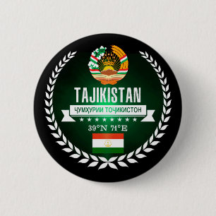 Badge Rond 5 Cm Tadjikistan
