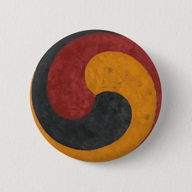 Badge Rond 5 Cm Taeguk (Devant)