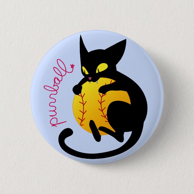 Badge Rond 5 Cm Talent de Purrball (Devant)