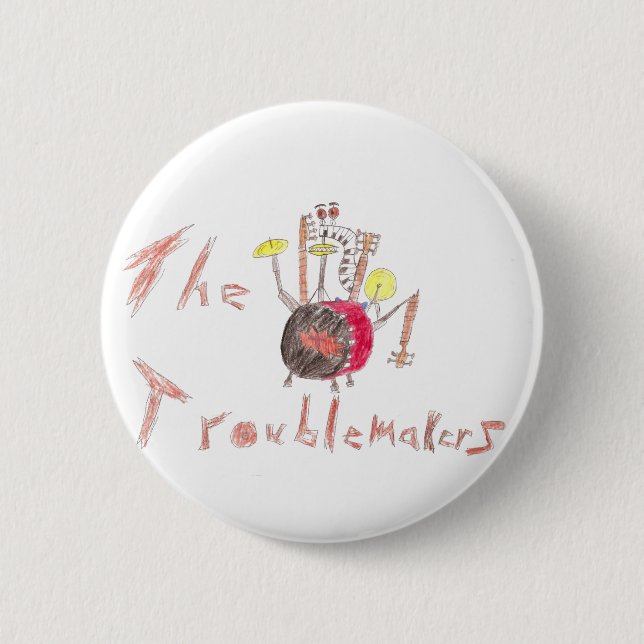 Badge Rond 5 Cm Talent de Troublmakers (Devant)