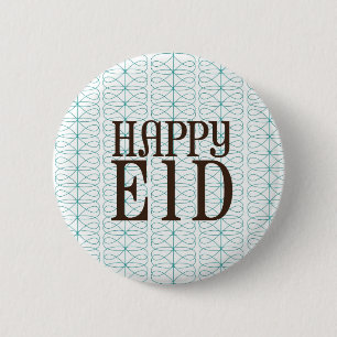 Badge Rond 5 Cm Talent heureux d'Eid