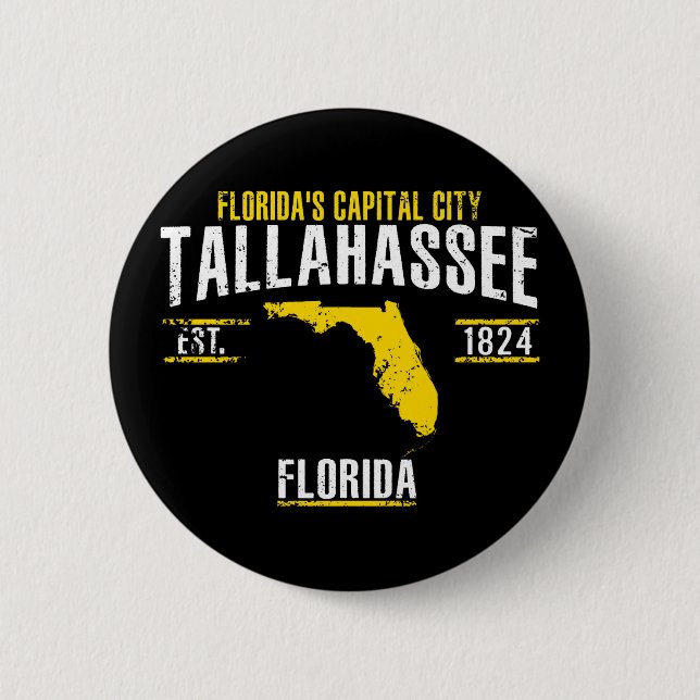 Badge Rond 5 Cm Tallahassee (Devant)