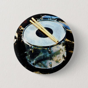 Badge Rond 5 Cm Tambour de piège