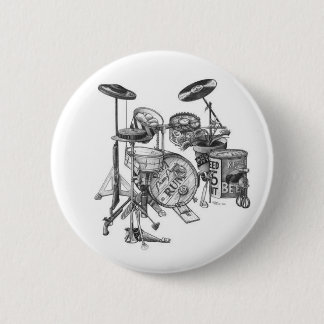 Badge Rond 5 Cm Tambours