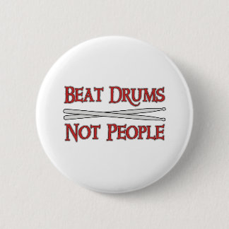 Badge Rond 5 Cm Tambours de battement