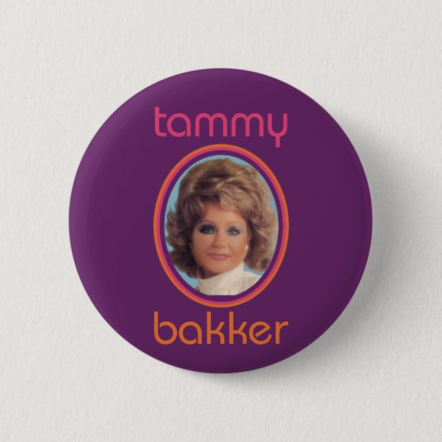 Badge Rond 5 Cm Tammy Bakker (Devant)