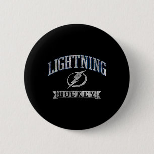 Badge Rond 5 Cm Tampa Y Lightning Hockey Vintage Officiellement So