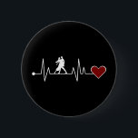 Badge Rond 5 Cm Tango Dance Couple Danser cadeau Heartbeat<br><div class="desc">Design argentin de danse tango pour les fêtes,  fans de musique et grand cadeau pour un partenaire de danse ou des amis. Obtenez ce t-shirt pour danseurs pour un anniversaire,  Noël.</div>