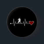 Badge Rond 5 Cm Tango Dance Couple Danser cadeau Heartbeat<br><div class="desc">Design argentin de danse tango pour les fêtes,  fans de musique et grand cadeau pour un partenaire de danse ou des amis. Obtenez ce t-shirt pour danseurs pour un anniversaire,  Noël.</div>