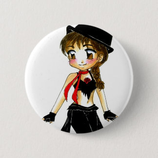 Badge Rond 5 Cm Tango de fusion - Violeta