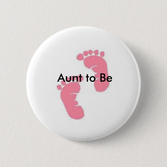 Badge Rond 5 Cm Tante à être (Devant)
