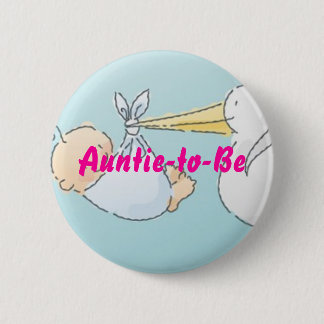 Badge Rond 5 Cm Tante-à-Soyez