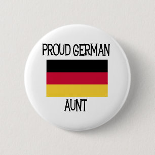 Badge Rond 5 Cm Tante allemande fière