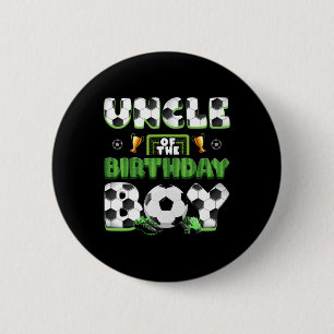 Badge Rond 5 Cm Tante du groupe de foot du garçon d'anniversaire M