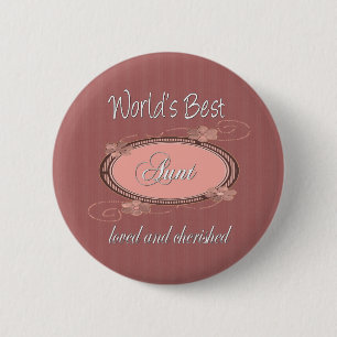 Badge Rond 5 Cm Tantes de Cherishe
