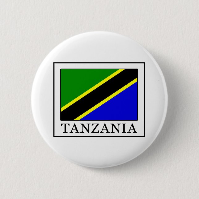 Badge Rond 5 Cm Tanzania (Devant)