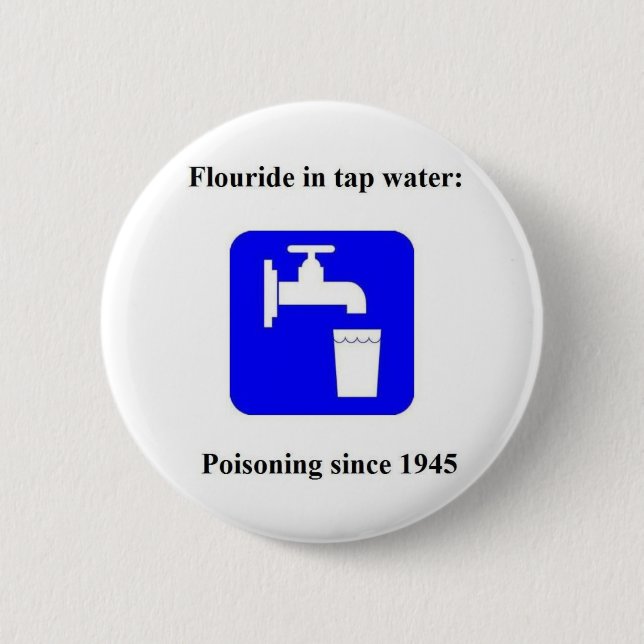 Badge Rond 5 Cm Tapwater 1945 (Devant)