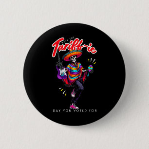 Badge Rond 5 Cm Tarif Ce Vote Pour Lui Anti-Trump Tarifs Suck
