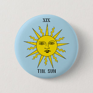 Badge Rond 5 Cm Tarot de RWS - The Sun