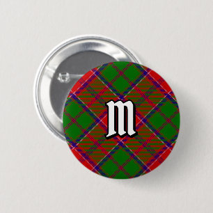 Badge Rond 5 Cm Tartan Clan Grant