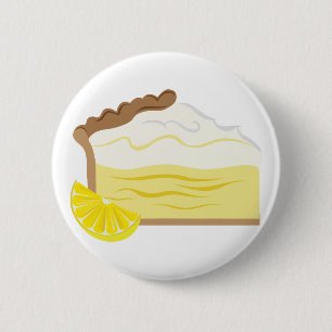 Badge Rond 5 Cm Tarte au citron