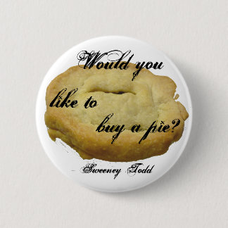 Badge Rond 5 Cm Tarte de Sweeney Todd