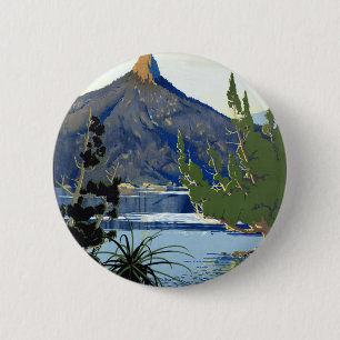 Badge Rond 5 Cm Tasmanie ~ Suisse du Sud