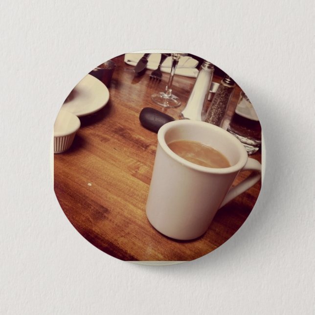 Badge Rond 5 Cm tasses de thé (Devant)