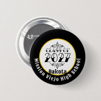 Badge Rond 5 Cm Tat Style Promotion 2027 Diplômés