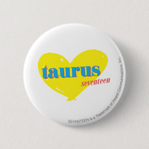 Badge Rond 5 Cm Taureau 3