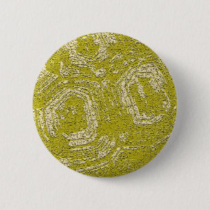 Badge Rond 5 Cm Taureau de moutarde imprimé abstrait par LeahG