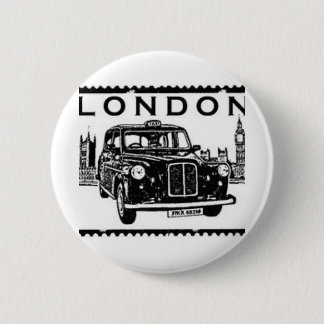 Badge Rond 5 Cm Taxi de Londres