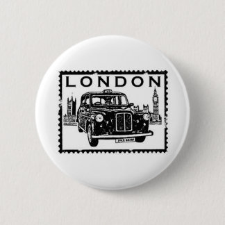 Badge Rond 5 Cm Taxi de Londres
