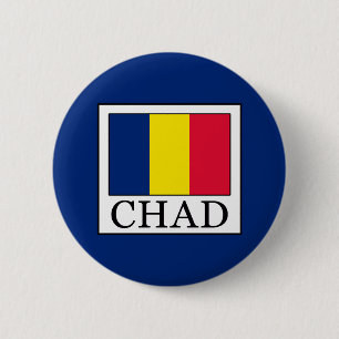 Badge Rond 5 Cm Tchad
