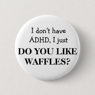 BADGE ROND 5 CM TDAH