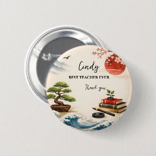 Badge Rond 5 Cm Teacher Thank You Gift   End of School Year