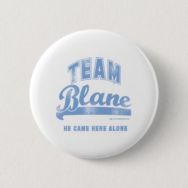 Badge Rond 5 Cm Team Blane (Devant)