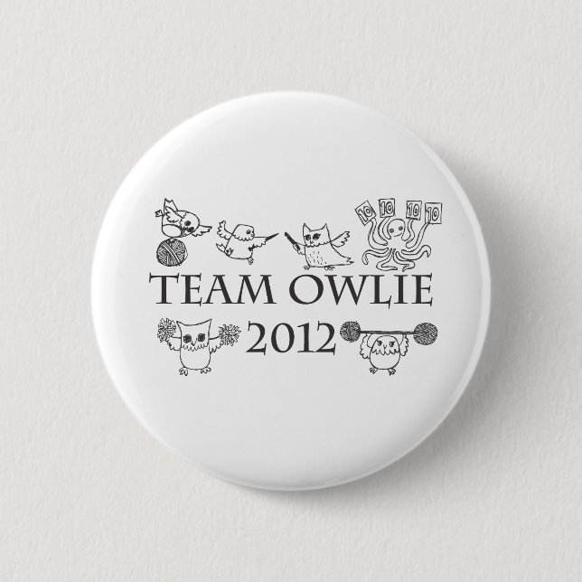 Badge Rond 5 Cm Team-owlie-2012 (Devant)