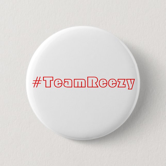 Badge Rond 5 Cm #TeamReezy (Devant)