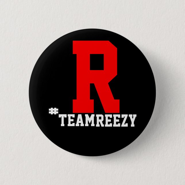 Badge Rond 5 Cm #TeamReezy (Devant)