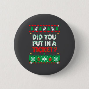 Badge Rond 5 Cm Technologie de l'information Funny Noël Ordinateur