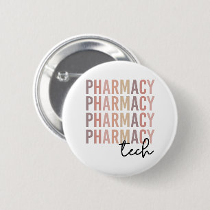 Badge Rond 5 Cm Technologie pharmaceutique   Technicien en pharmac
