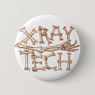 Badge Rond 5 Cm Technologie X-Ray