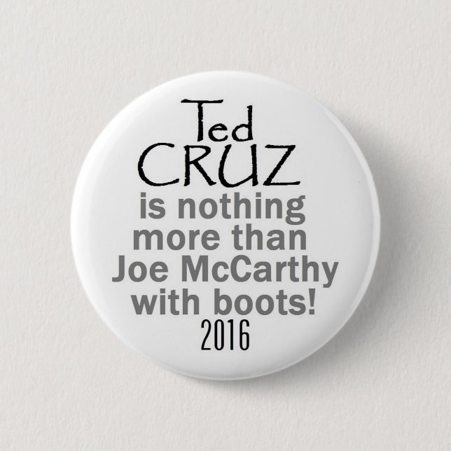 Badge Rond 5 Cm Ted Cruz 2016 (Devant)
