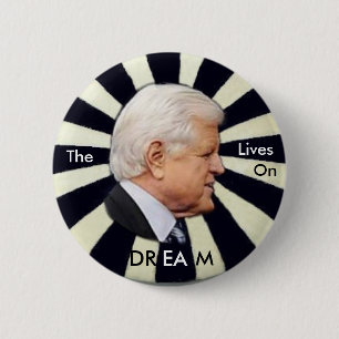 Badge Rond 5 Cm Ted Kennedy Pin