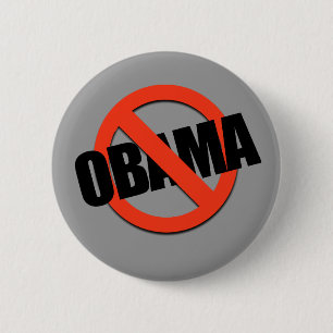 BADGE ROND 5 CM TEE ANTI-OBAMA
